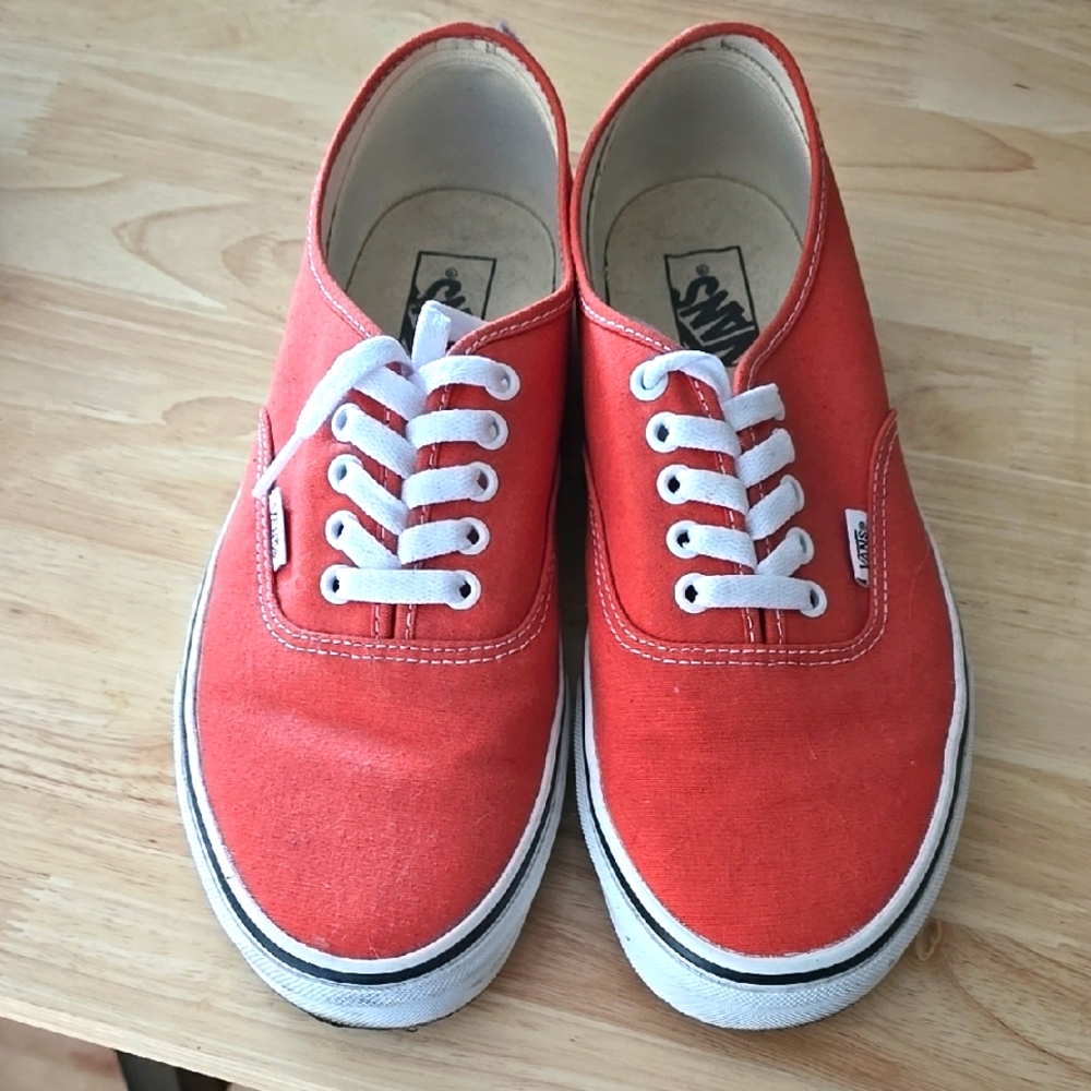 Vans orange Canvas Sneakers